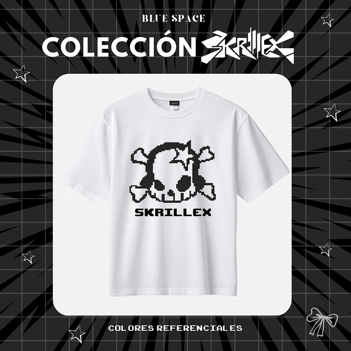 Polera SKRILLEX - CALAVERA (LOLLA 26') 3