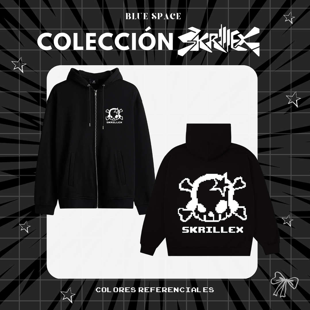 Polera SKRILLEX - CALAVERA (LOLLA 26') 4