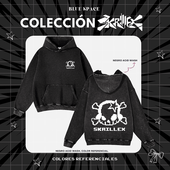 Polera SKRILLEX - CALAVERA (LOLLA 26') 8