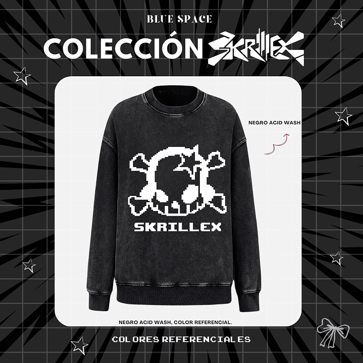 Polera SKRILLEX - CALAVERA (LOLLA 26') 7