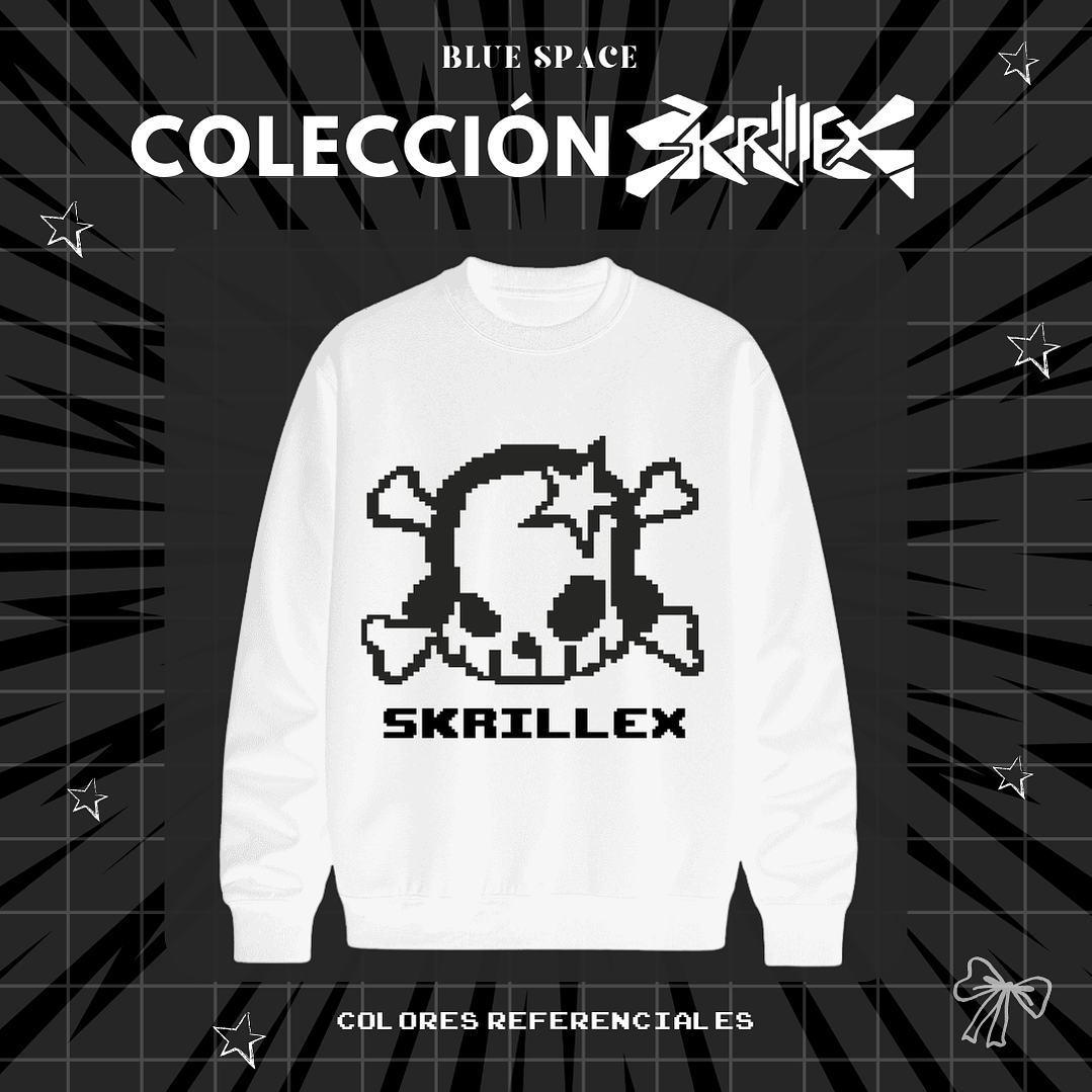 Polera SKRILLEX - CALAVERA (LOLLA 26') 10
