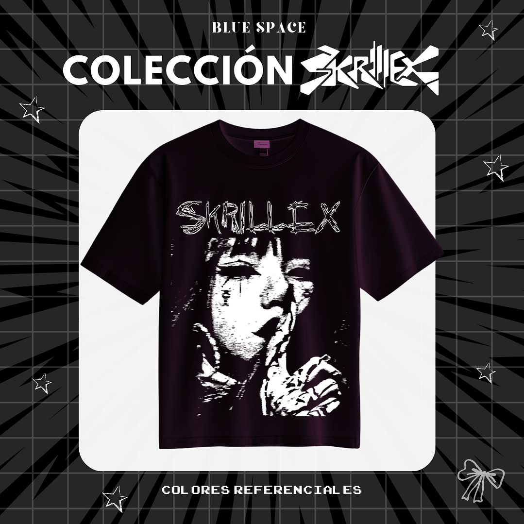 Polera SKRILLEX - FACE 1