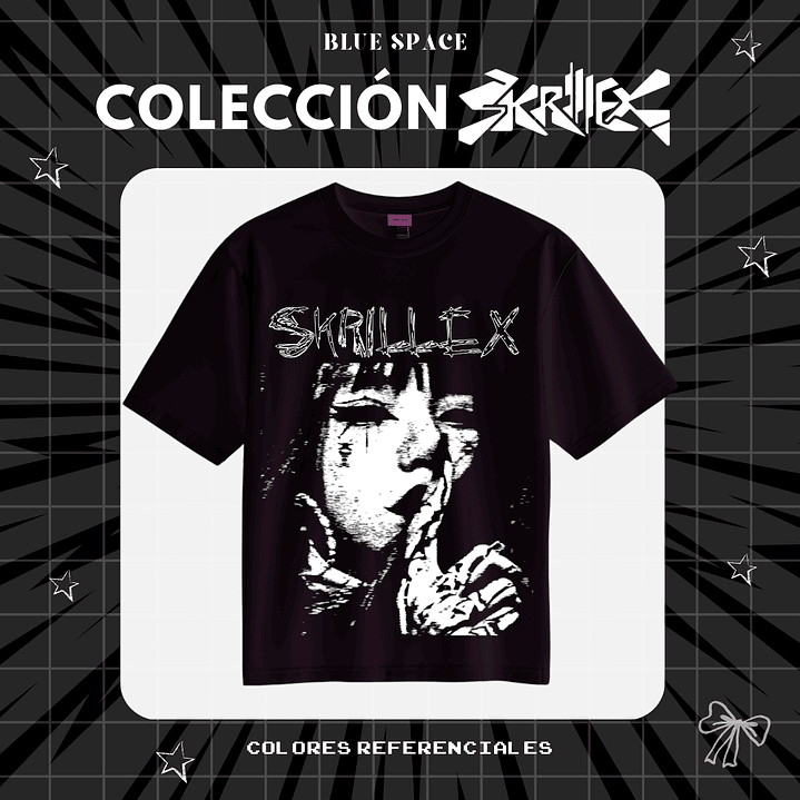 Polera SKRILLEX - FACE 1