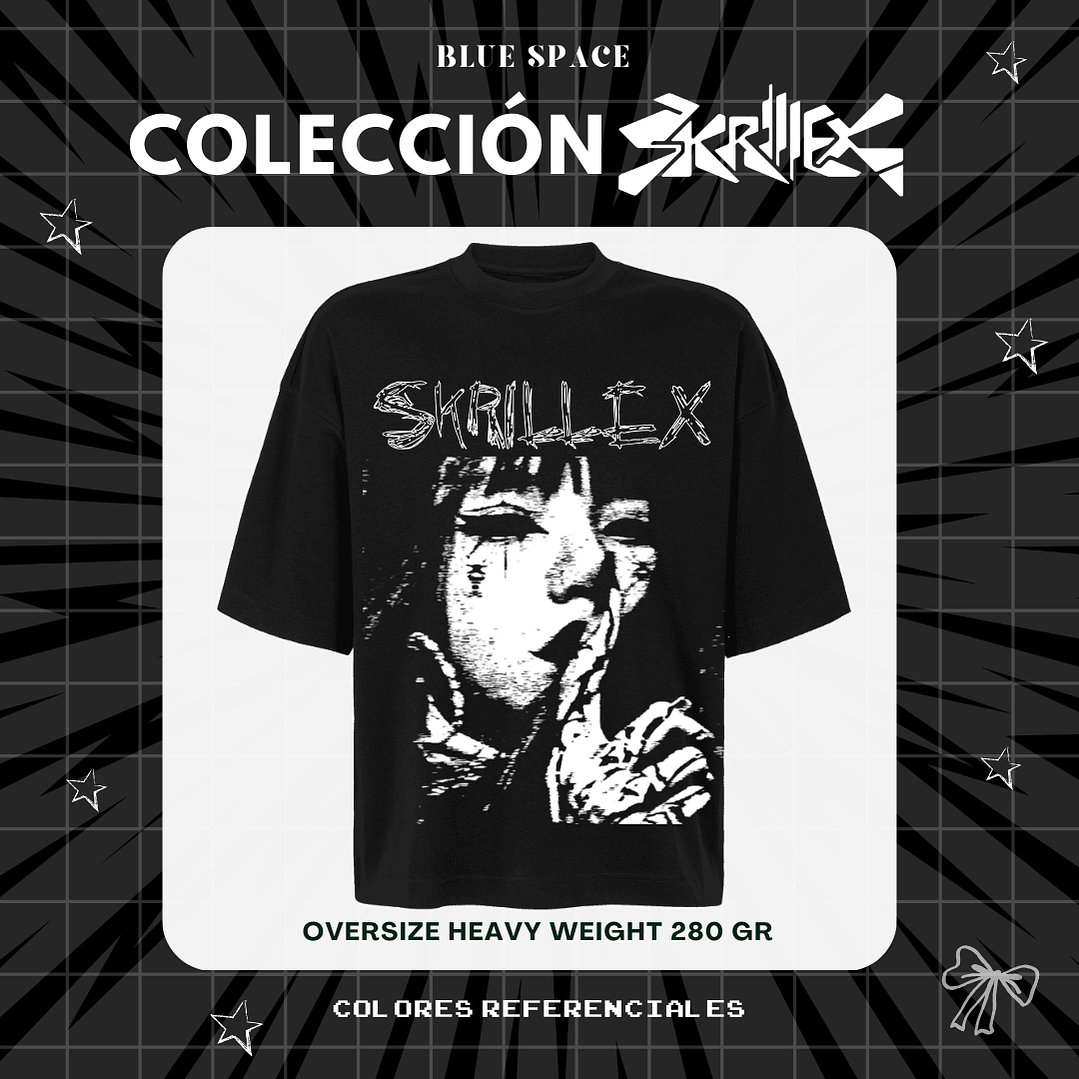 Polera SKRILLEX - FACE 3