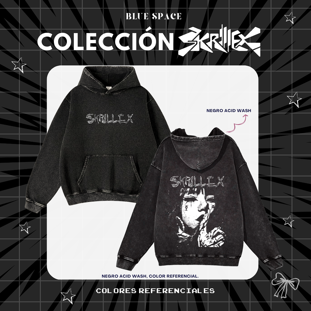 Polera SKRILLEX - FACE 7