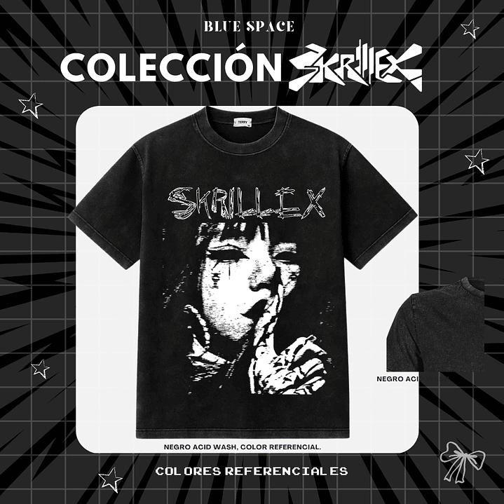Polera SKRILLEX - FACE 2