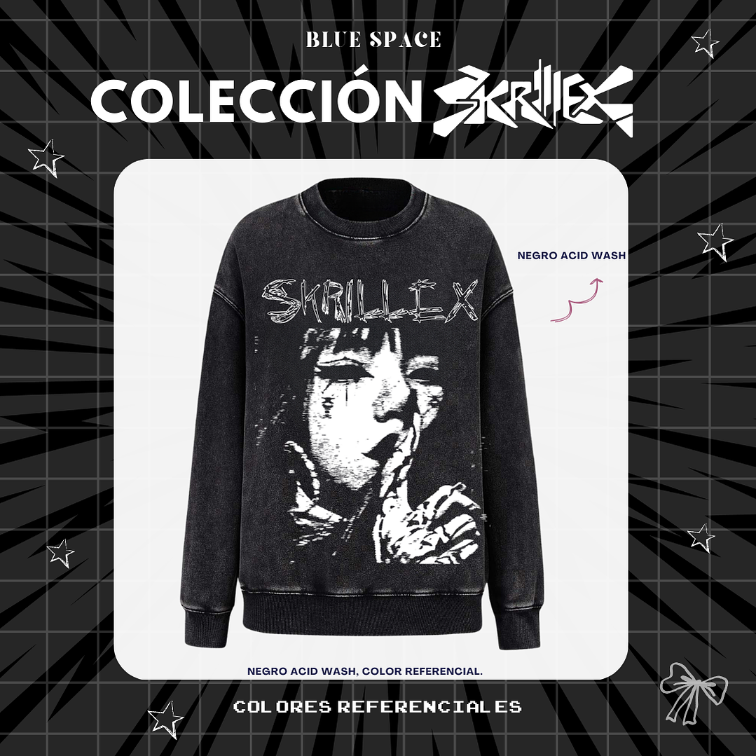 Polera SKRILLEX - FACE 8
