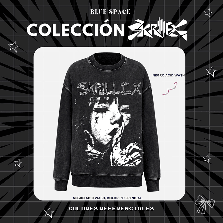 Polera SKRILLEX - FACE 8