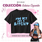 Polera Sabrina Carpenter - YOU ACT LIKE A B* FEATHER  - Miniatura 5