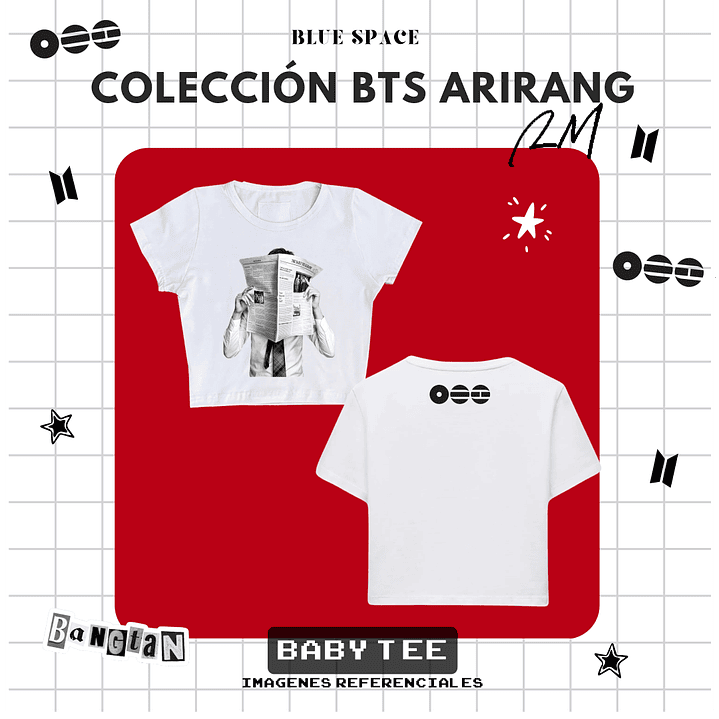 Polera BTS - RM (NAMJOON) ARIRANG 3