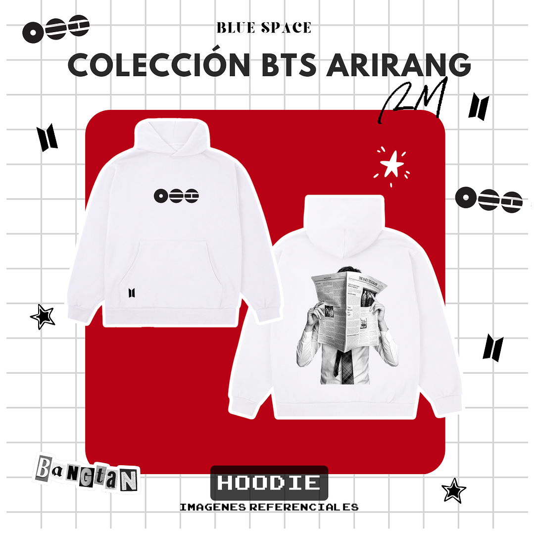 Polera BTS - RM (NAMJOON) ARIRANG 5