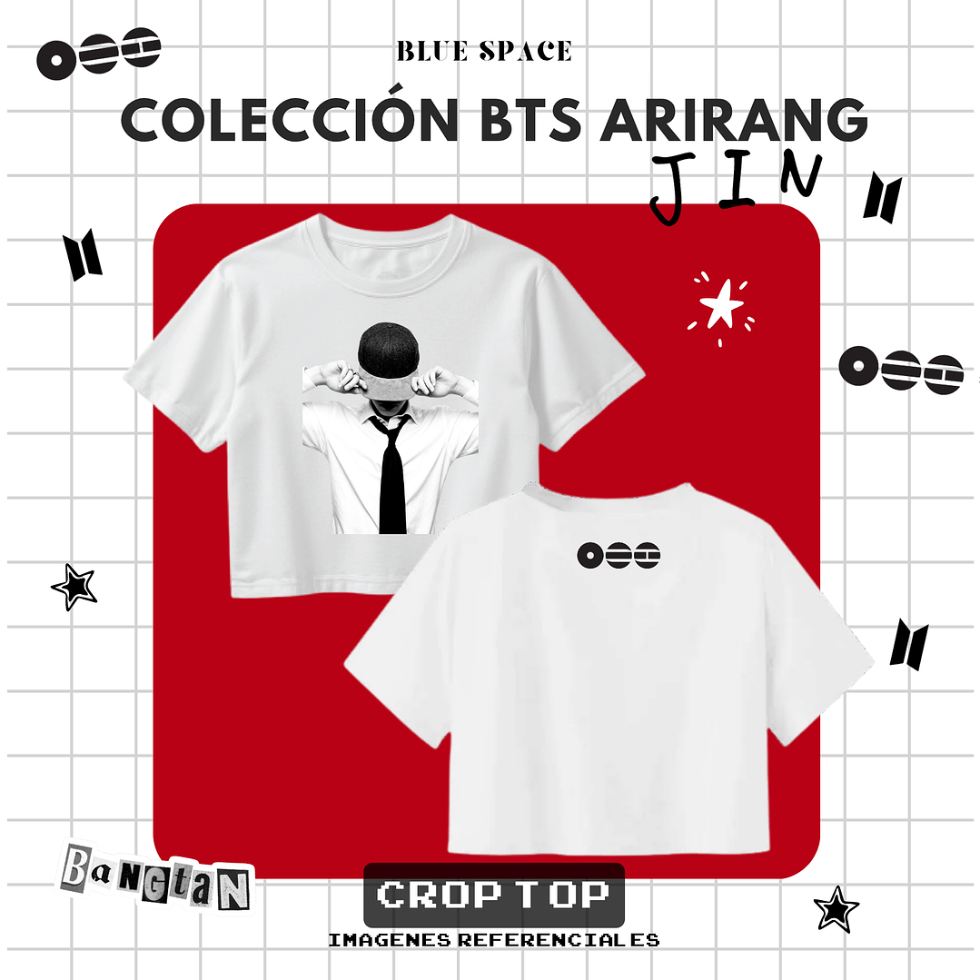 Polera BTS - JIN ARIRANG 4