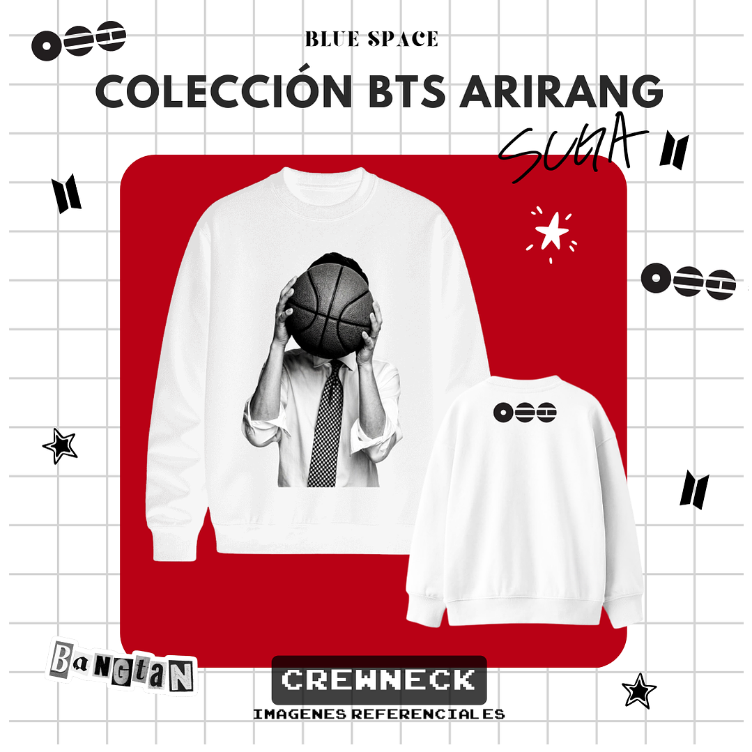Polera BTS - SUGA (YOONGI)  ARIRANG 2