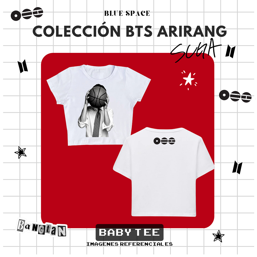 Polera BTS - SUGA (YOONGI)  ARIRANG 3