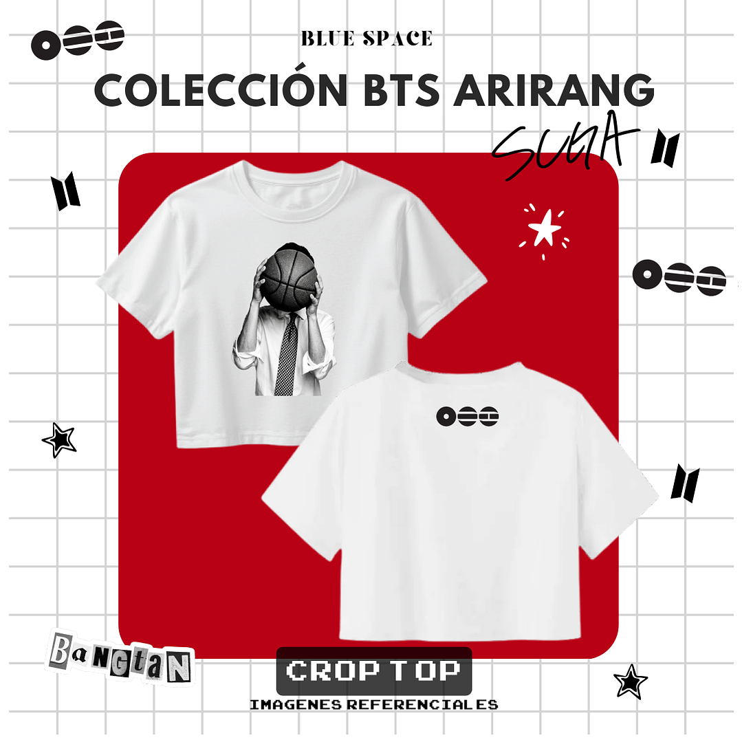 Polera BTS - SUGA (YOONGI)  ARIRANG 4