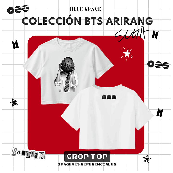 Polera BTS - SUGA (YOONGI)  ARIRANG 4