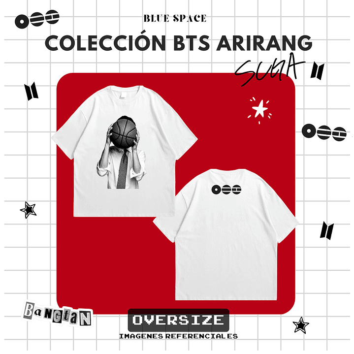 Polera BTS - SUGA (YOONGI)  ARIRANG 6