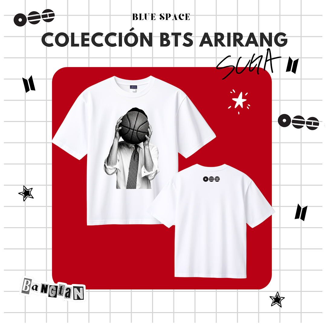 Polera BTS - SUGA (YOONGI)  ARIRANG 1