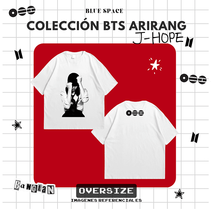 Polera BTS - J-HOPE (HOSEOK)  ARIRANG  6