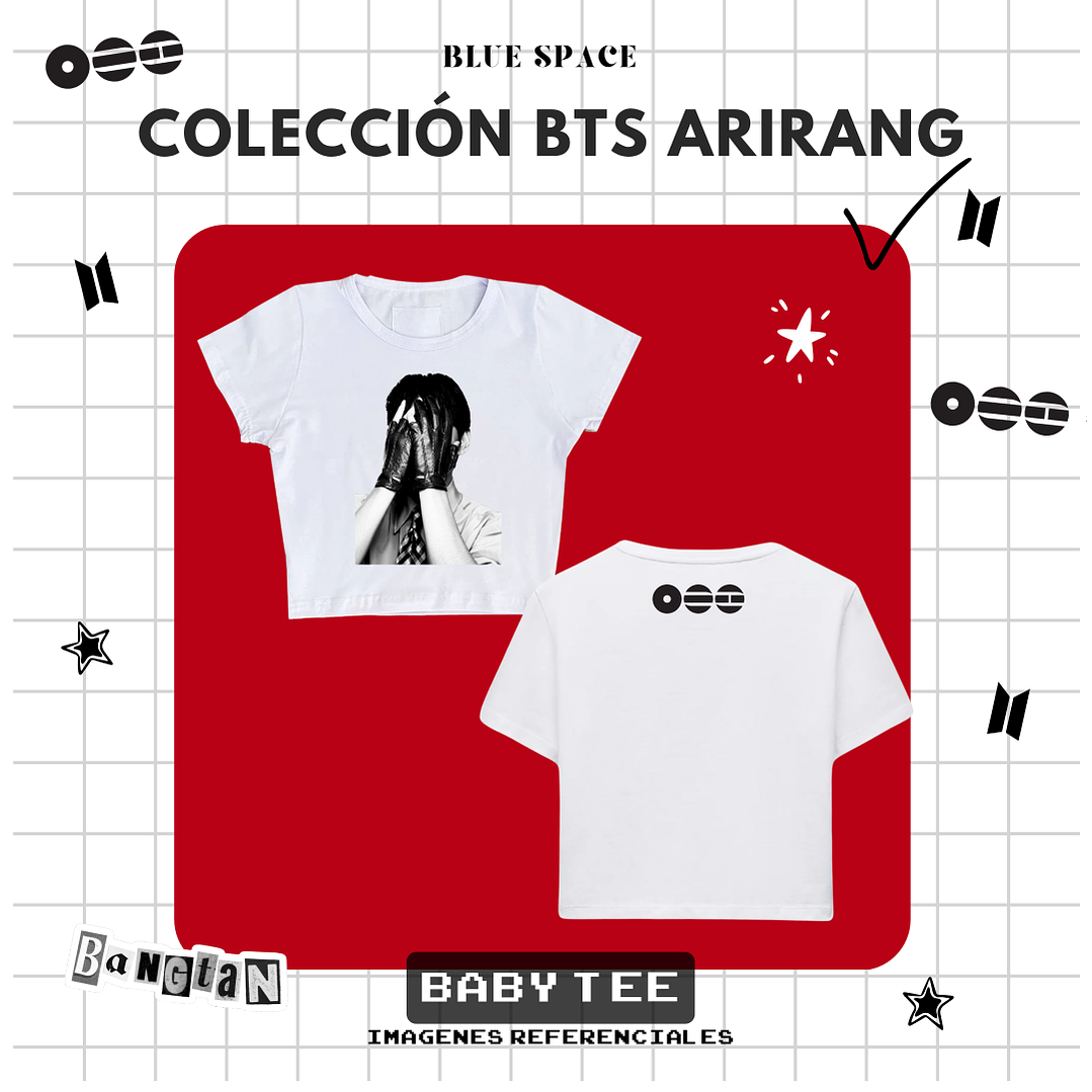 Polera BTS - V (TAEHYUNG) ARIRANG  2