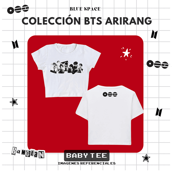 Polera BTS - GRUPAL ARIRANG 4