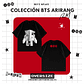 Polera BTS - RM (NAMJOON) ARIRANG NEGRO  - Miniatura 3