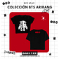 Polera BTS - RM (NAMJOON) ARIRANG NEGRO  - Miniatura 5