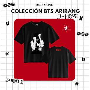 Polera BTS - J-HOPE ARIRANG NEGRO 