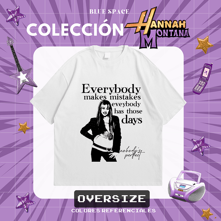 Polera HANNAH MONTANA - NOBODY'S PERFECT 4