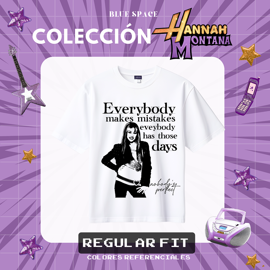 Polera HANNAH MONTANA - NOBODY'S PERFECT 3