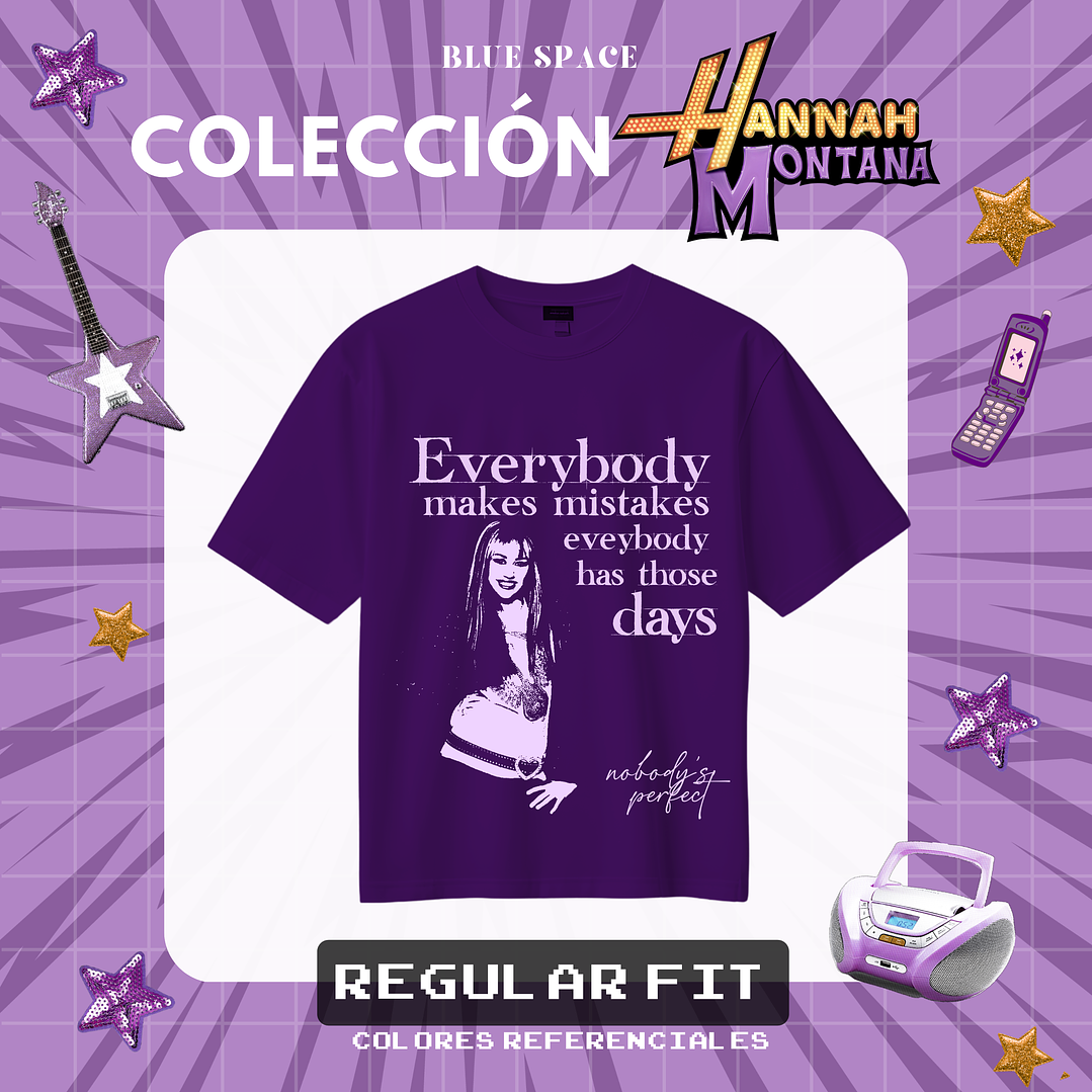 Polera HANNAH MONTANA - NOBODY'S PERFECT 6