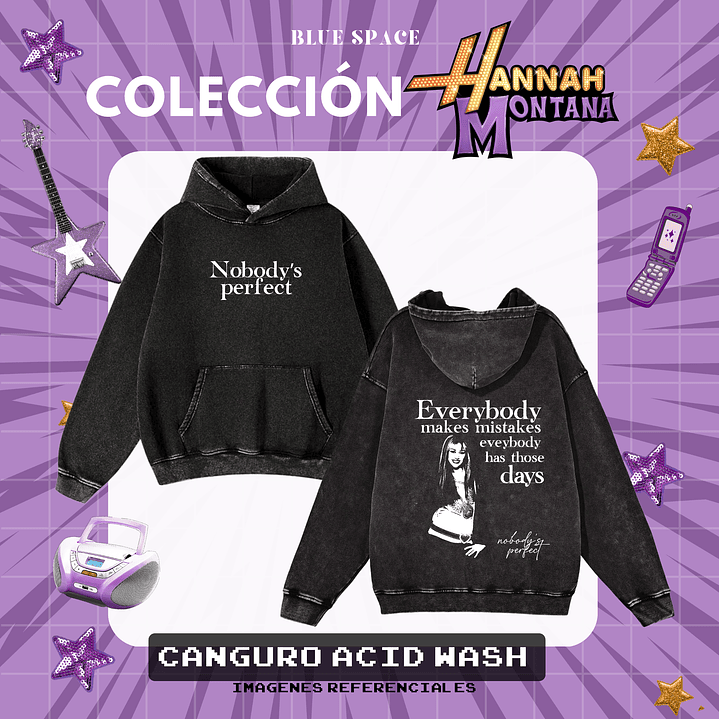 POLERON HANNAH MONTANA - NOBODY'S PERFECT 1