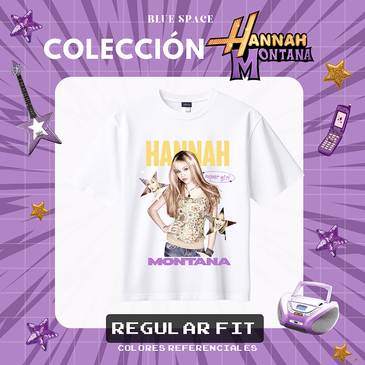 Polera HANNAH MONTANA - SUPER GIRL 5