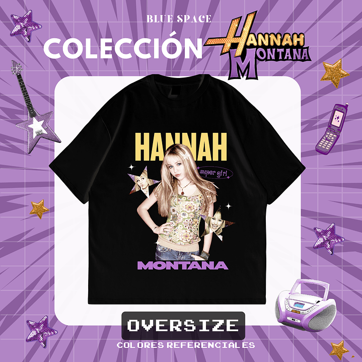 Polera HANNAH MONTANA - SUPER GIRL 1