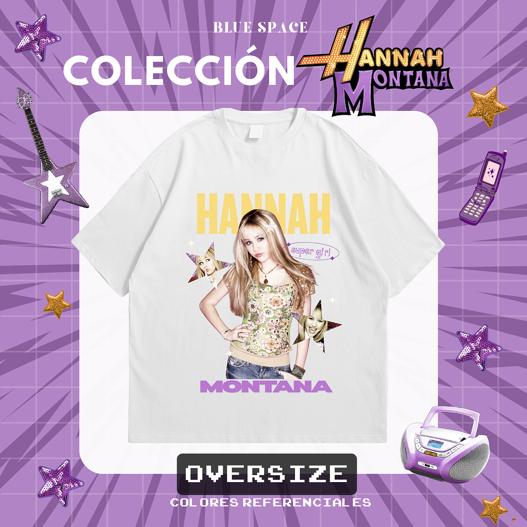 Polera HANNAH MONTANA - SUPER GIRL 2