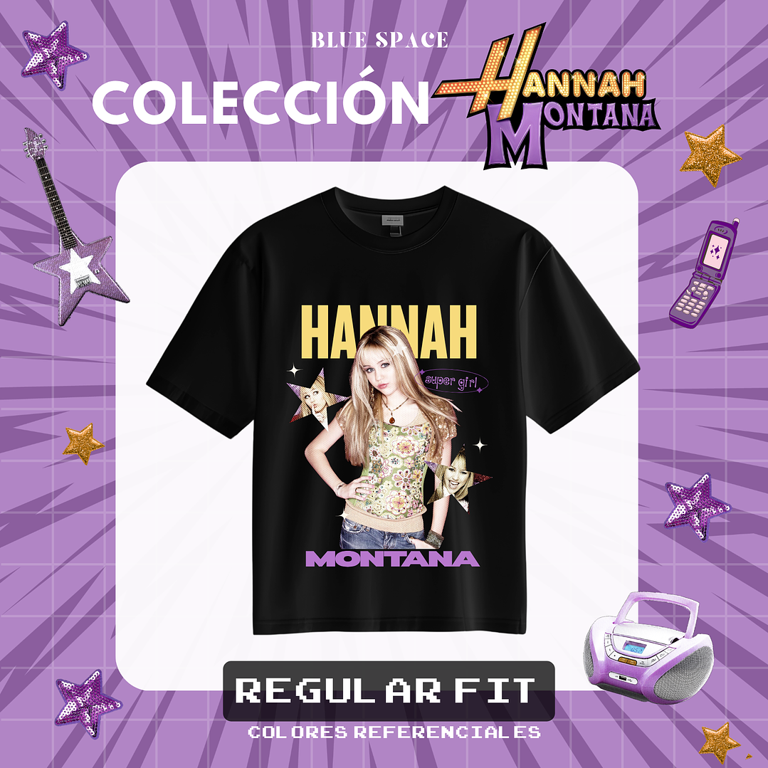 Polera HANNAH MONTANA - SUPER GIRL 4
