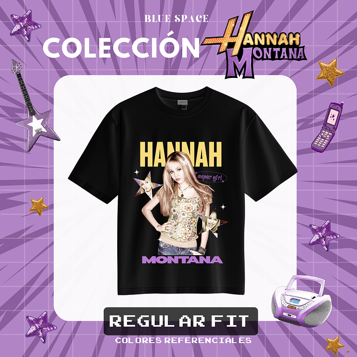 Polera HANNAH MONTANA - SUPER GIRL 4
