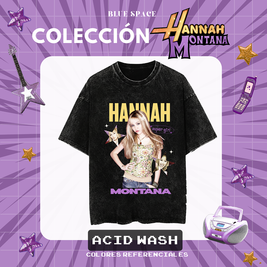 Polera HANNAH MONTANA - SUPER GIRL 3