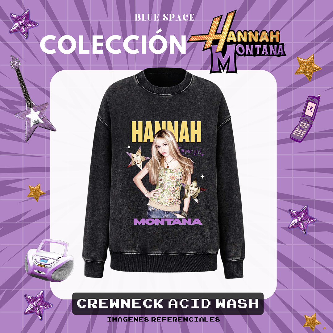 Polera HANNAH MONTANA - SUPER GIRL 13