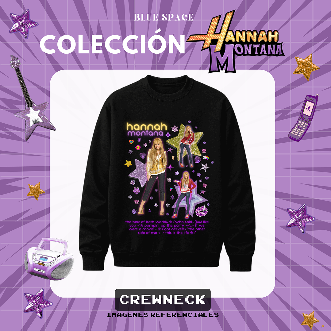 Polera HANNAH MONTANA - WHO SAID 12