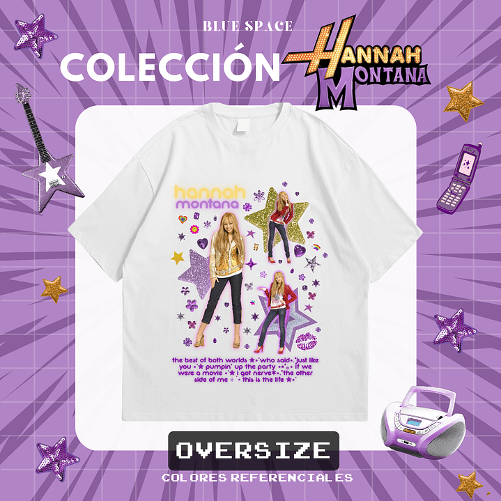Polera HANNAH MONTANA - WHO SAID 7