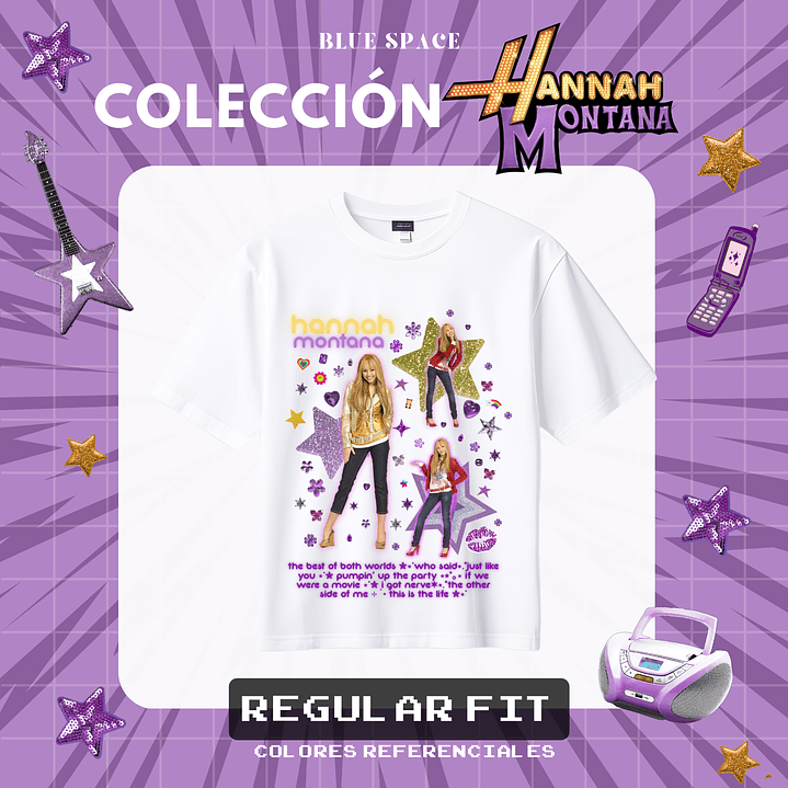 Polera HANNAH MONTANA - WHO SAID 2
