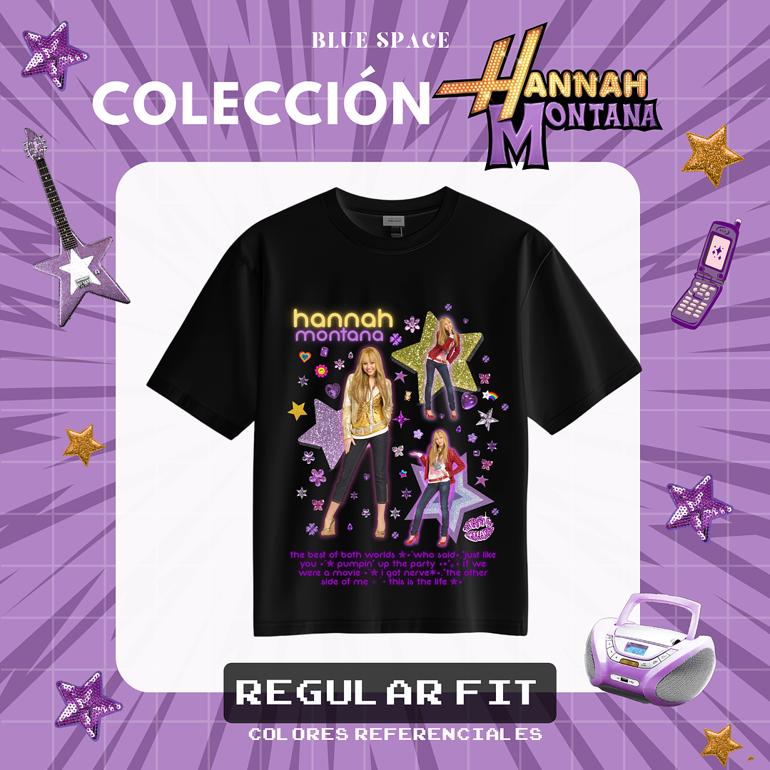 Polera HANNAH MONTANA - WHO SAID 1
