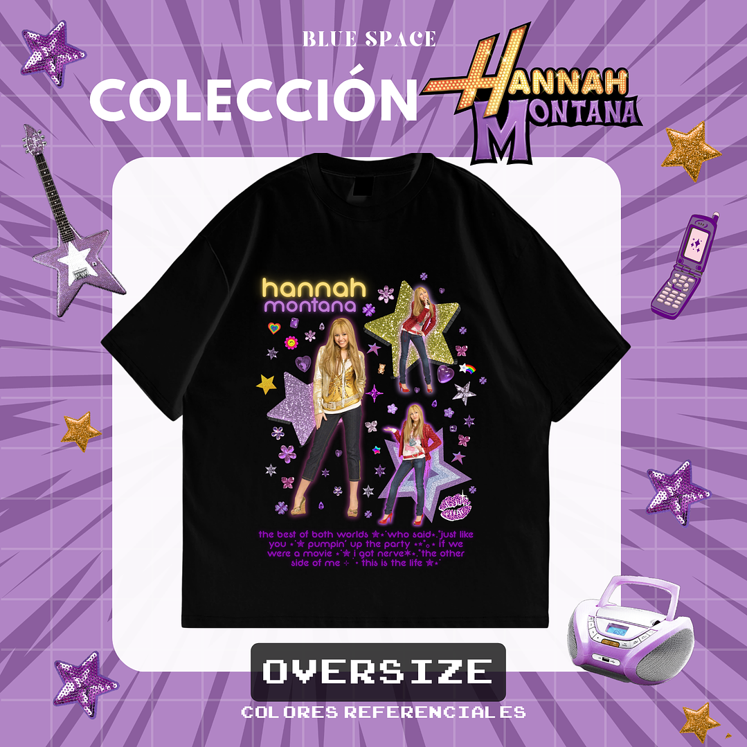 Polera HANNAH MONTANA - WHO SAID 4