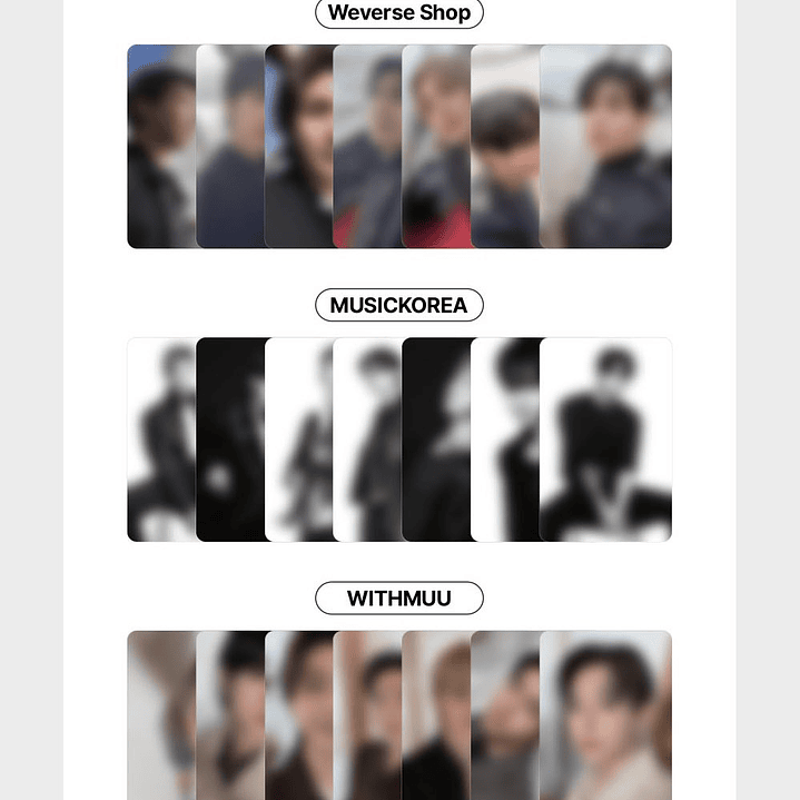  [LUCKY DRAW WEVERSE SHOP] BTS - ARIRANG (VERSION LIVING LEGEND VER.) 2