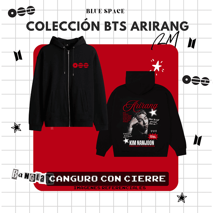 Polera BTS - KIM NAMJOON SWIM  8