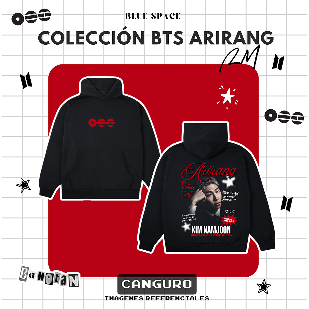 Polera BTS - KIM NAMJOON SWIM  9