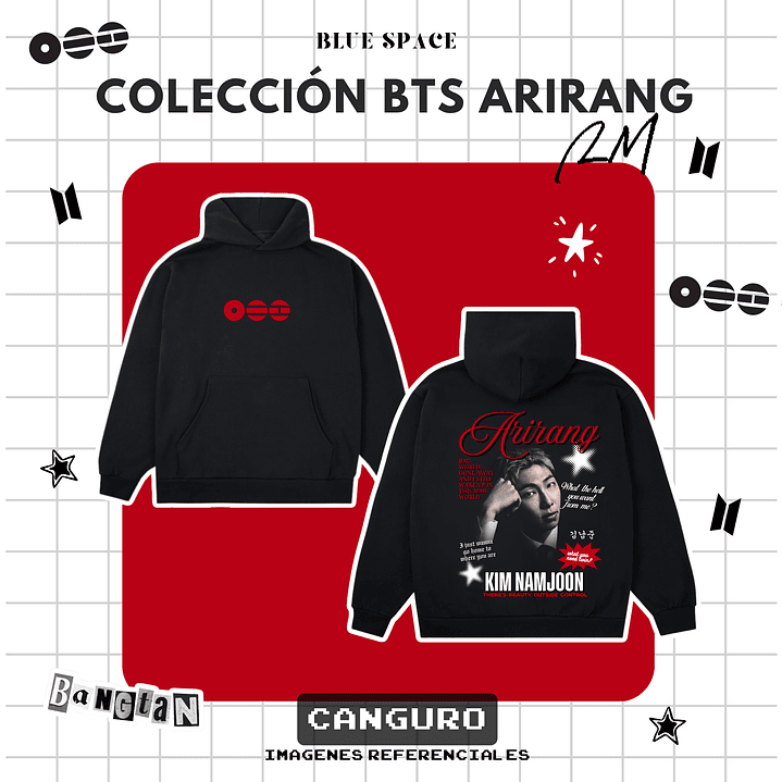 Polera BTS - KIM NAMJOON SWIM  9