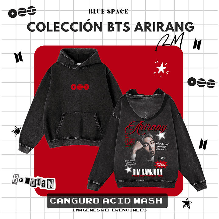 Polera BTS - KIM NAMJOON SWIM  11