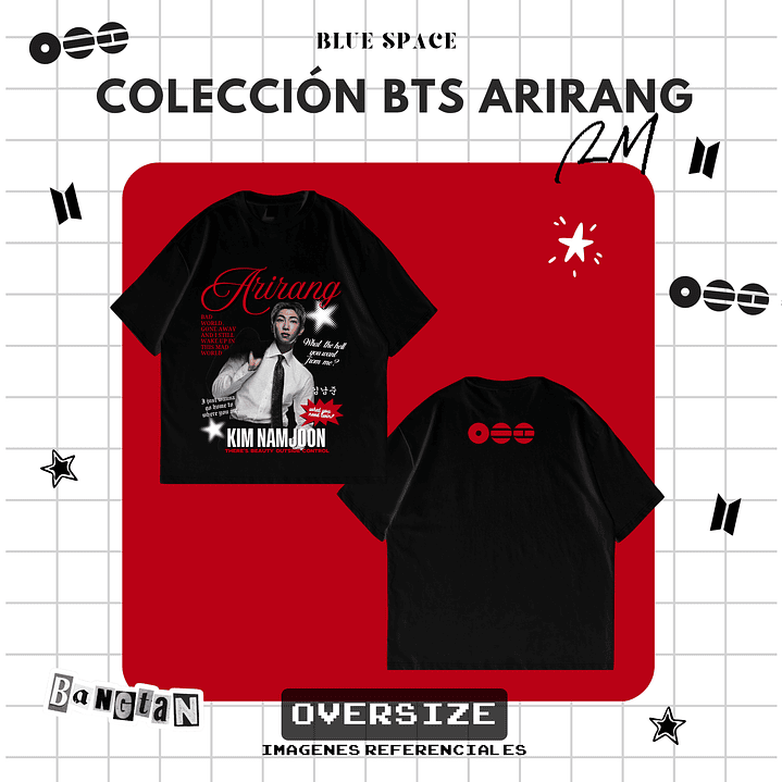 Polera BTS - KIM NAMJOON FYA 2